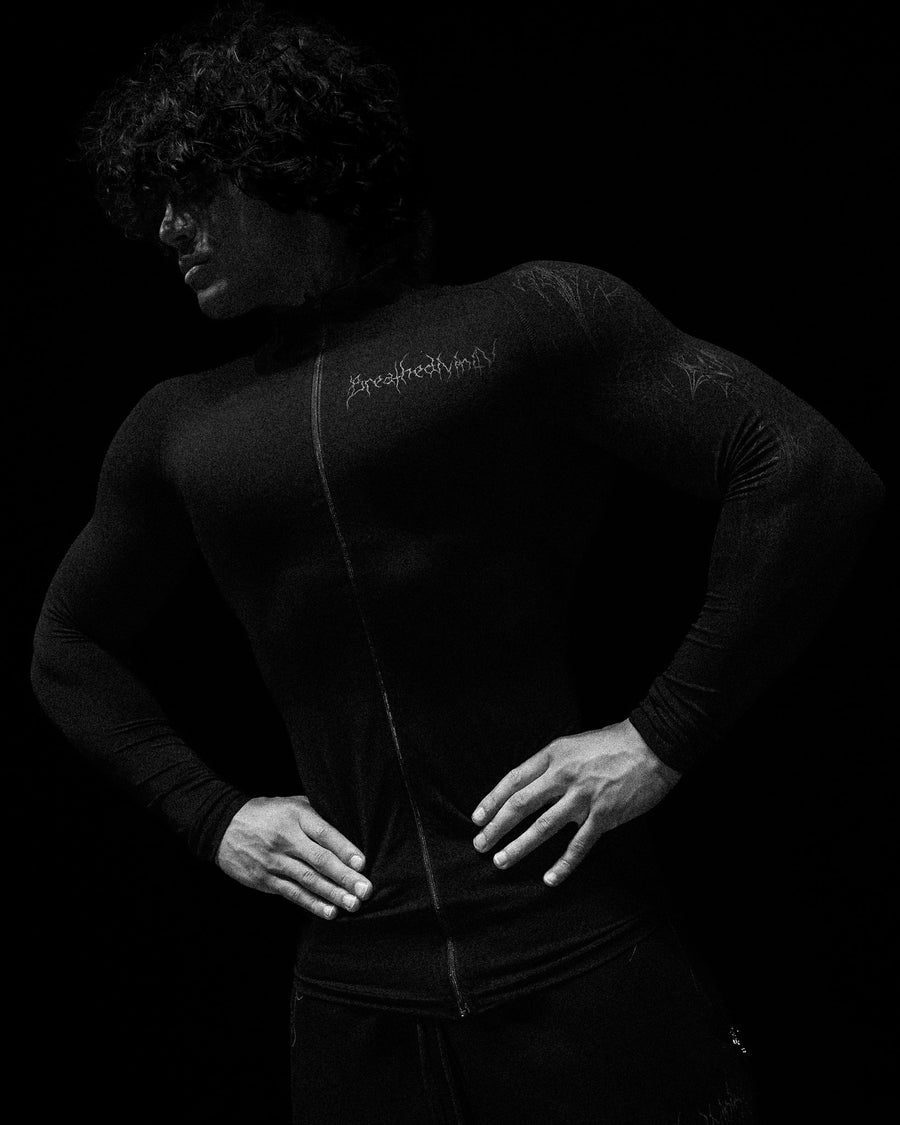 Void Tech™ Vampire Hunter Zip-up Compression [DARKNESS]