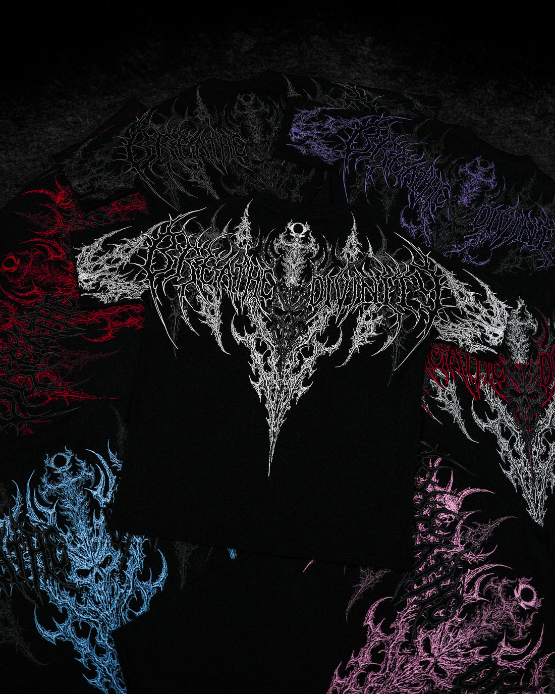 Bloodraven Oversized T-shirt [ABYSSAL BLUE]