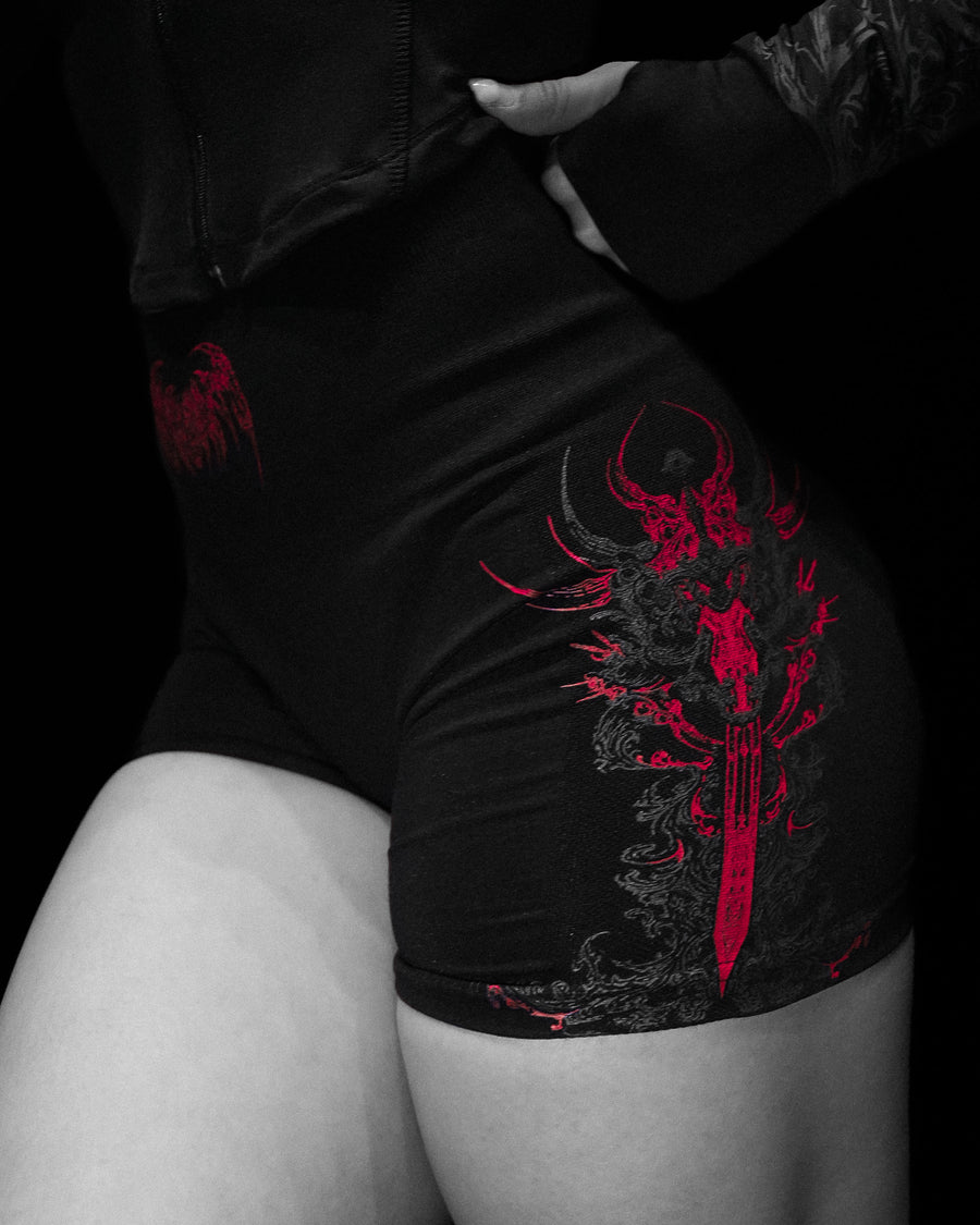 Women's Void Tech™ Cathedral Seamless Shorts [NIGHTMARE]