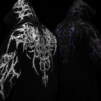 Nightreign Oversized pullover hoodie [VOID BLACK]