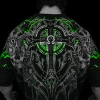 Resurrection Oversized T-shirt [NEON GREEN]
