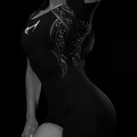 Women's Soulbane Void Tech™ Short Sleeve Bodysuit [VOID BLACK]
