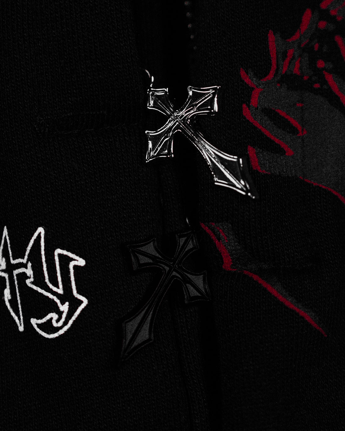 Archangel Blade Uncuffed luxury sweatpants [HELLFIRE RED]