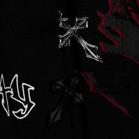 Archangel Blade Uncuffed luxury sweatpants [HELLFIRE RED]