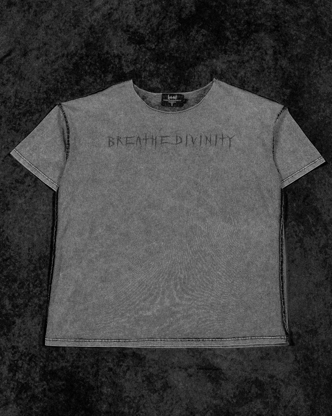 Condemned Oversized Tunic Tee [GHOST]