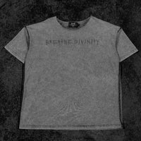Condemned Oversized Tunic Tee [GHOST]