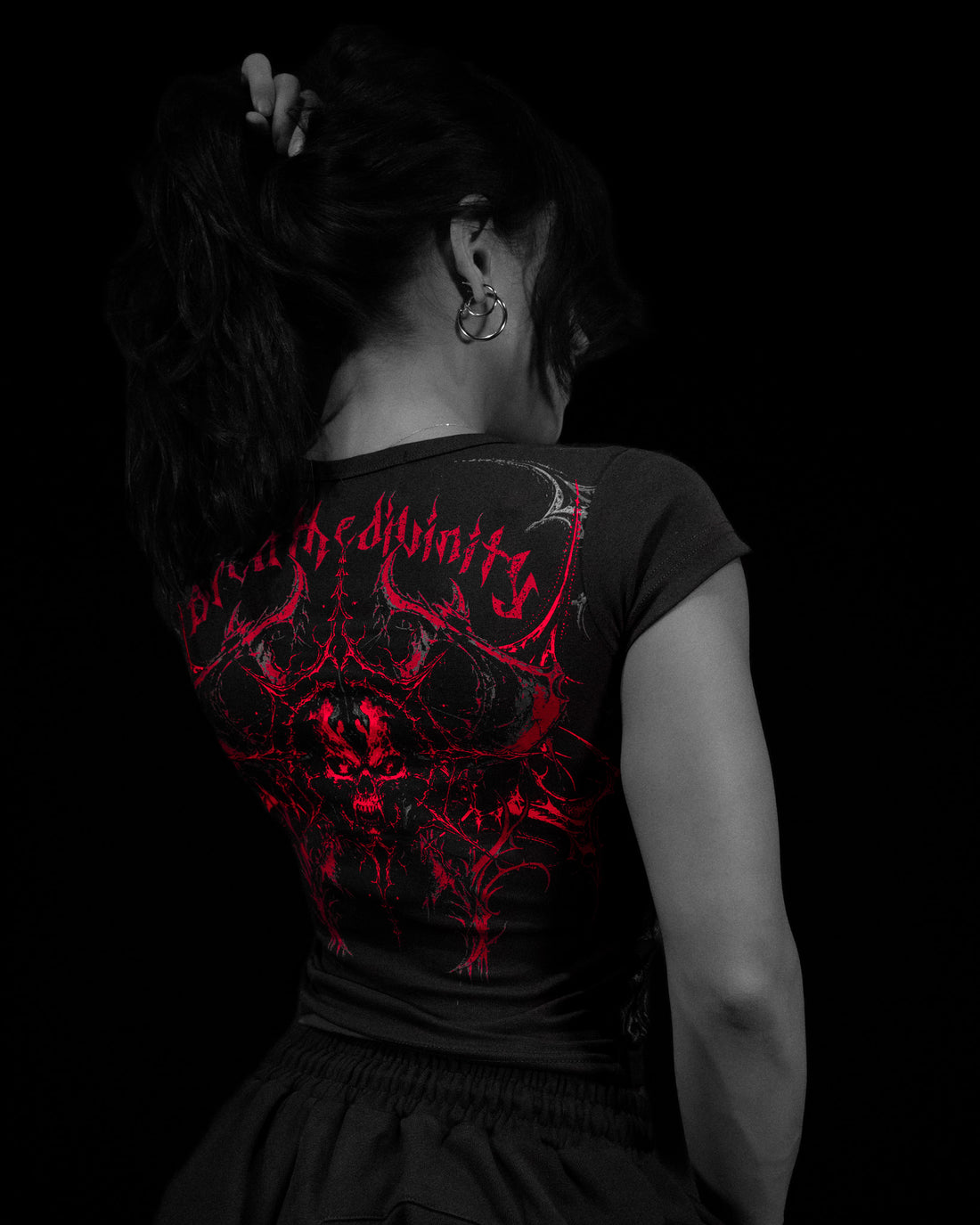 Covenant Fitted Baby Tee [NIGHTMARE]