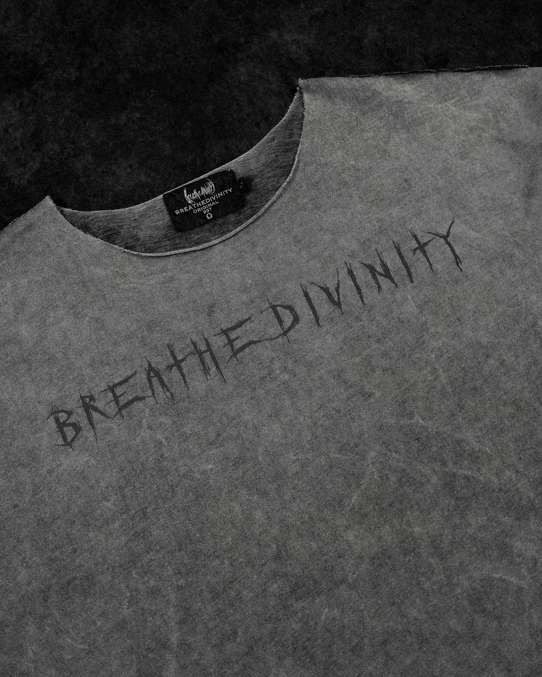 Condemned Oversized Tunic Tee [GHOST]
