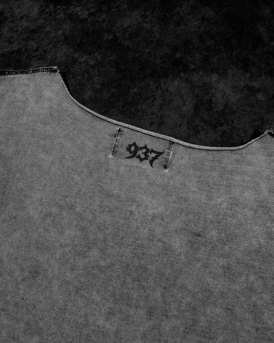 Condemned Oversized Tunic Tee [GHOST]