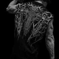 Heaven's Gate Cut-off Tee  [VOID BLACK]