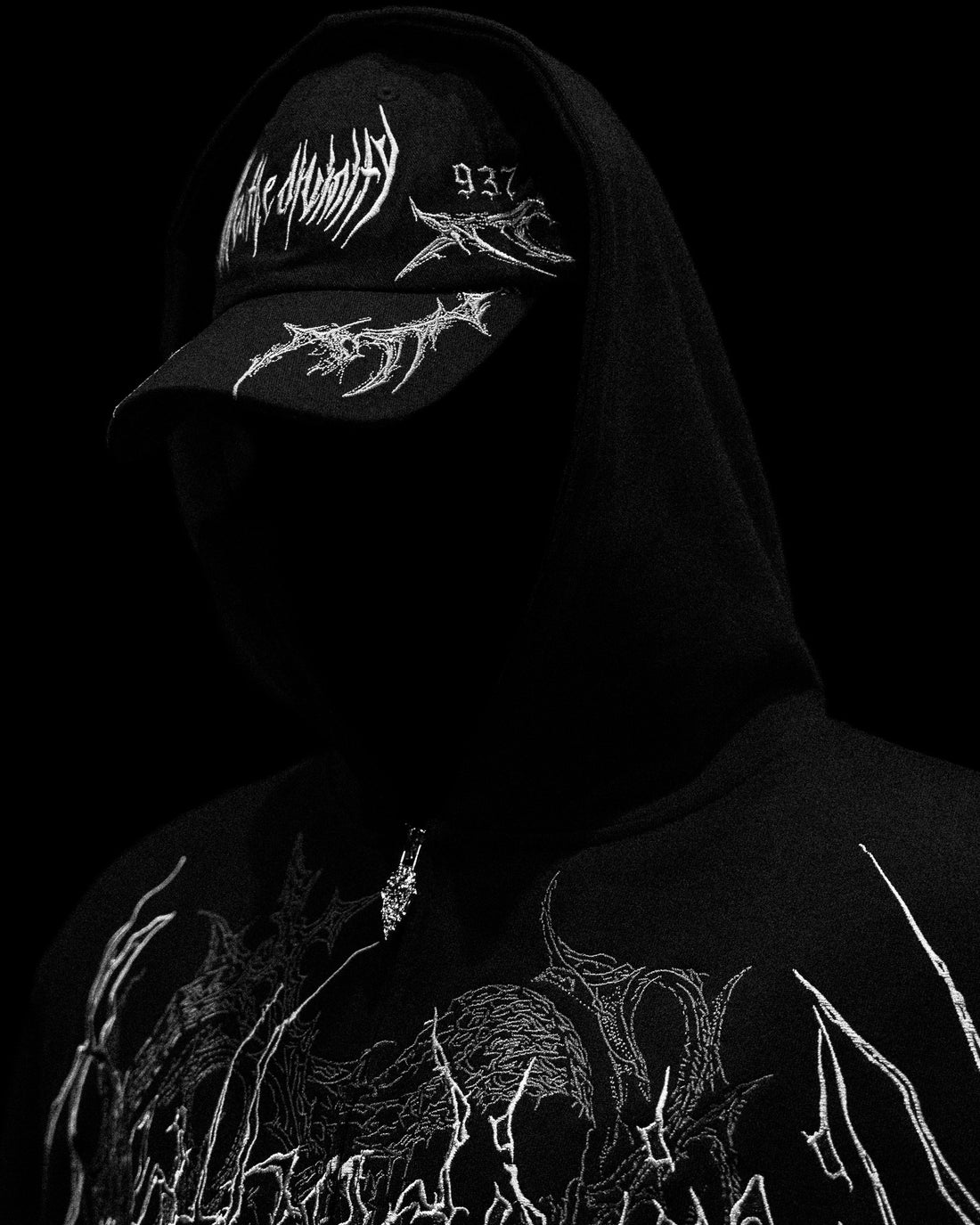 937 Embroidered Logo Cap [VOID BLACK]