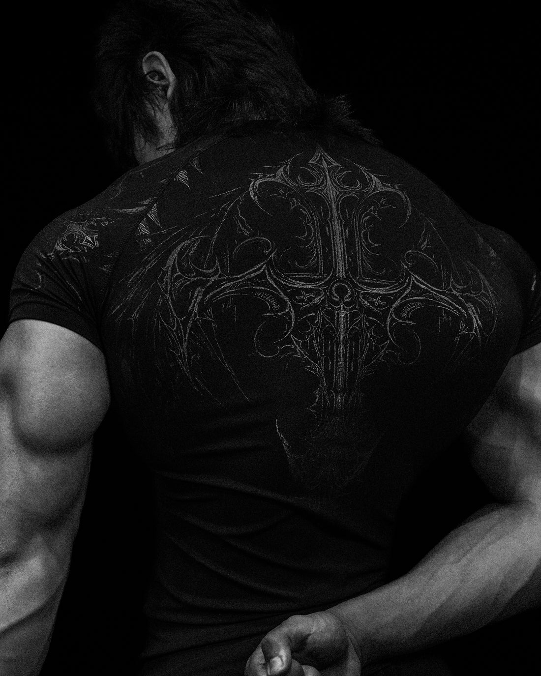 Void Tech™ Fallen Knight Short Sleeve Compression [DARKNESS]