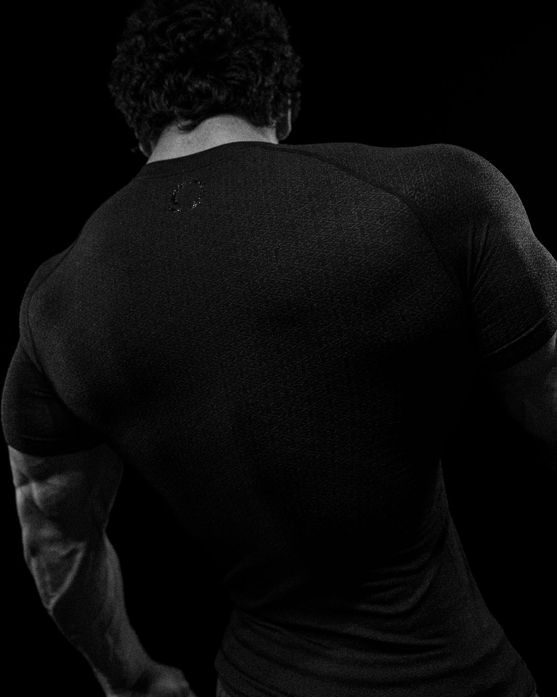 Doom Tech™  Armored Venom Texture Short sleeve Compression [DARKNESS]