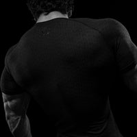 Doom Tech™  Armored Venom Texture Short sleeve Compression [DARKNESS]