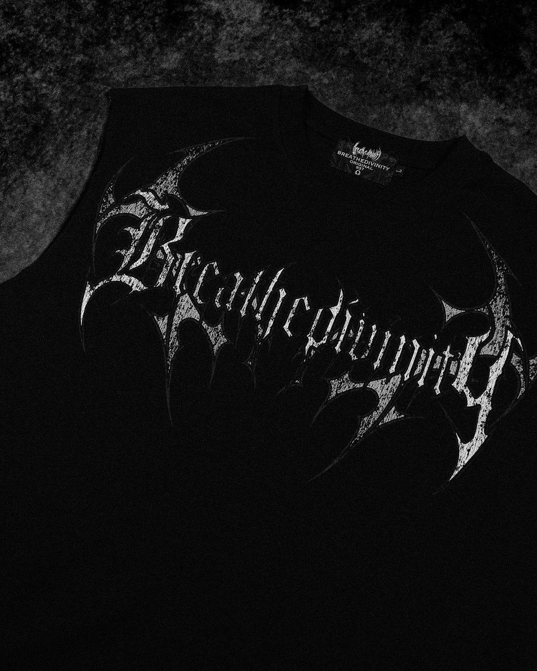 Armored Cut-off Tee [VOID BLACK]