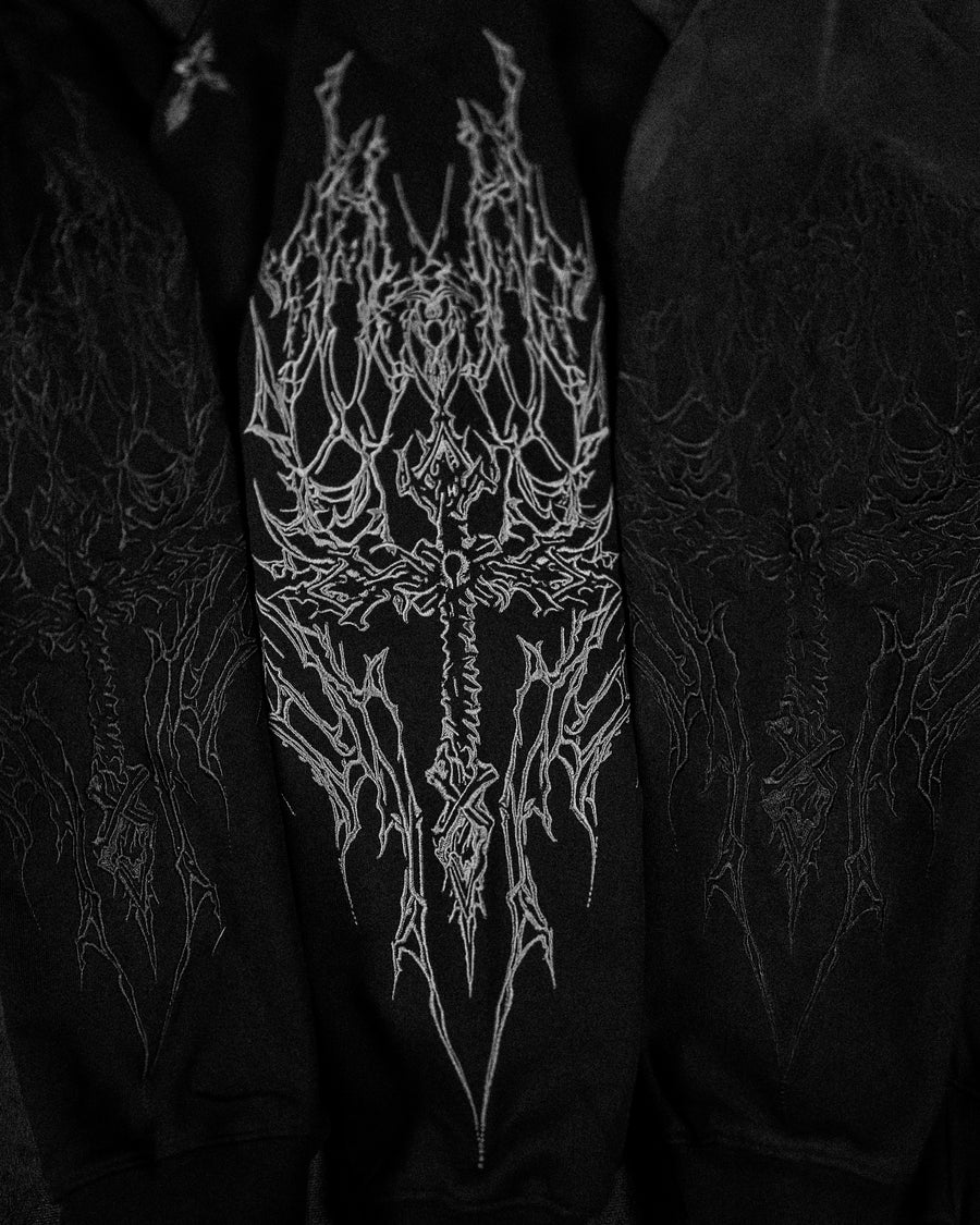 Archangel Oversized Premium Crewneck [DARKNESS]