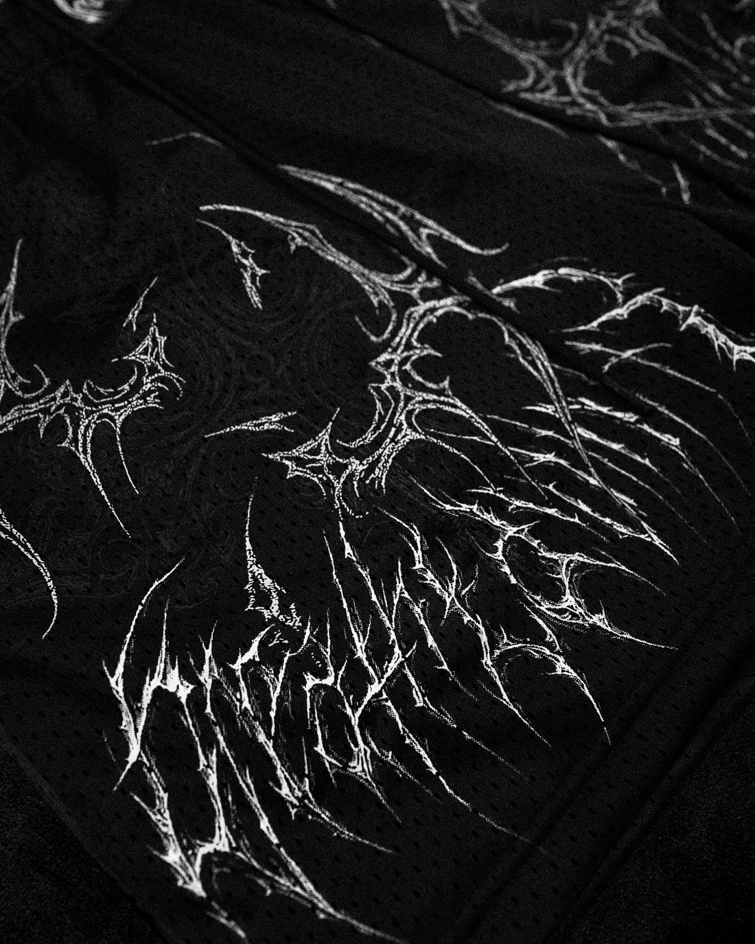 Soul Crest Bodybuilding Mesh shorts [VOID BLACK]