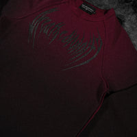 Mens Essential Thermal longsleeve T-shirt [CRIMSON]
