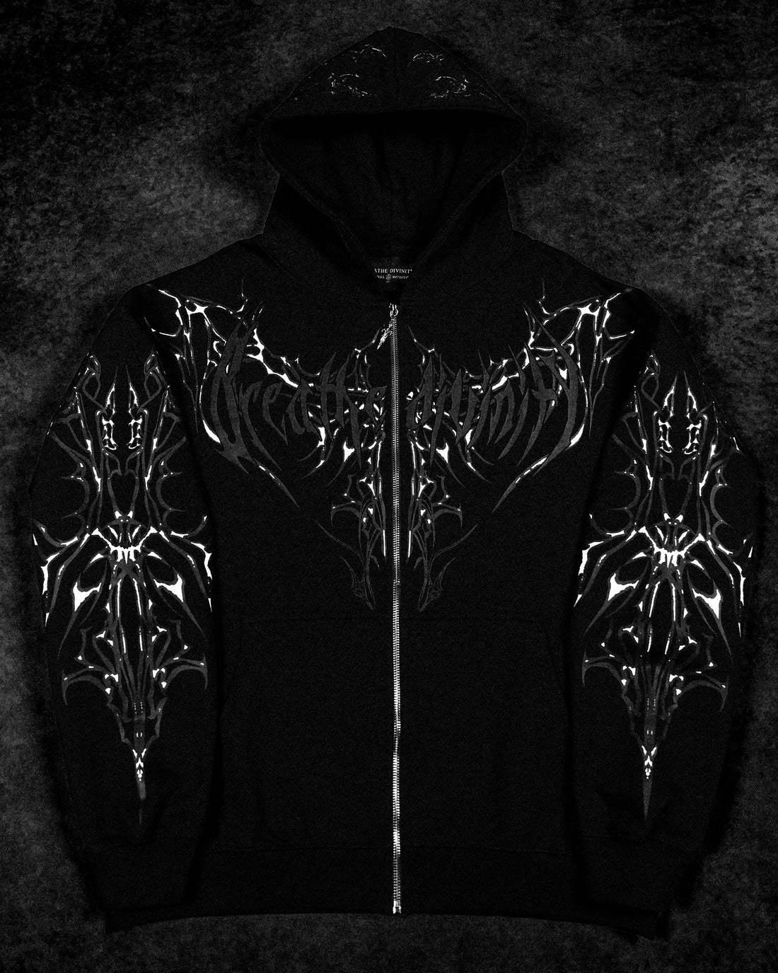 Shadow Monarch Oversized Zip-up Hoodie [ECLIPSE]