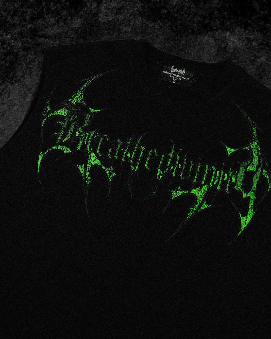 Armored Cut-off Tee [GLOW IN THE DARK]