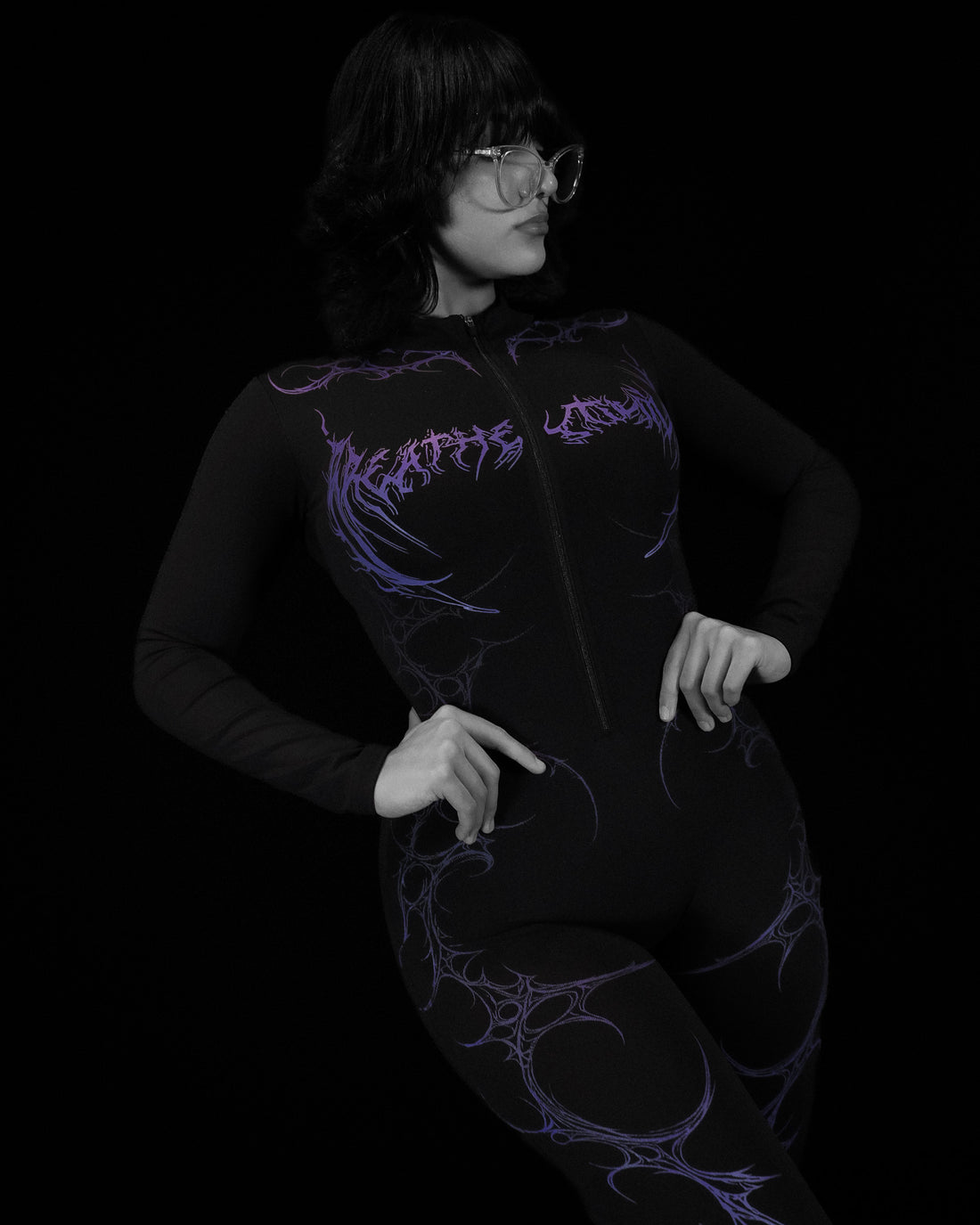 Women's Void Tech™ Black Noire Catsuit [DUSK]