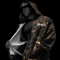 Camo Oversized Zip-up Hoodie [OVERGROWTH CAMO]