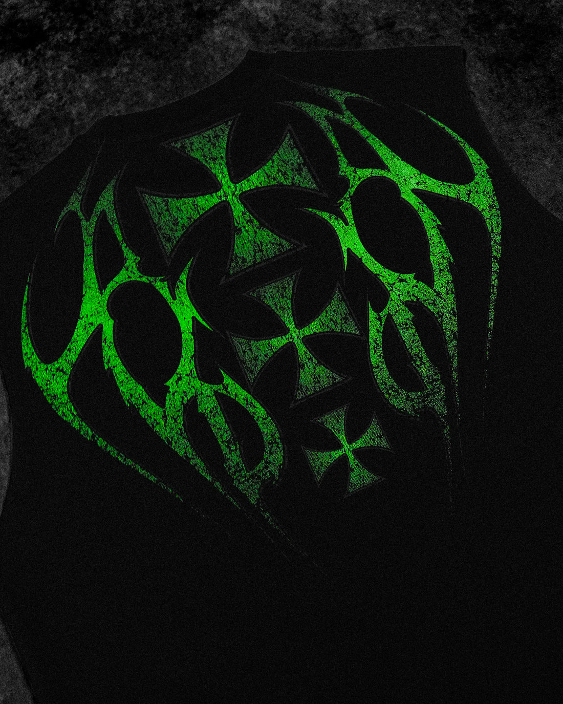Armored Cut-off Tee [GLOW IN THE DARK]