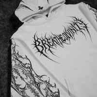 Dragon Blade Oversized pullover hoodie [DIVINE WHITE]