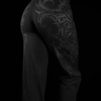 Women's Void Tech™ Nocturne Flared Leggings [DARKNESS]