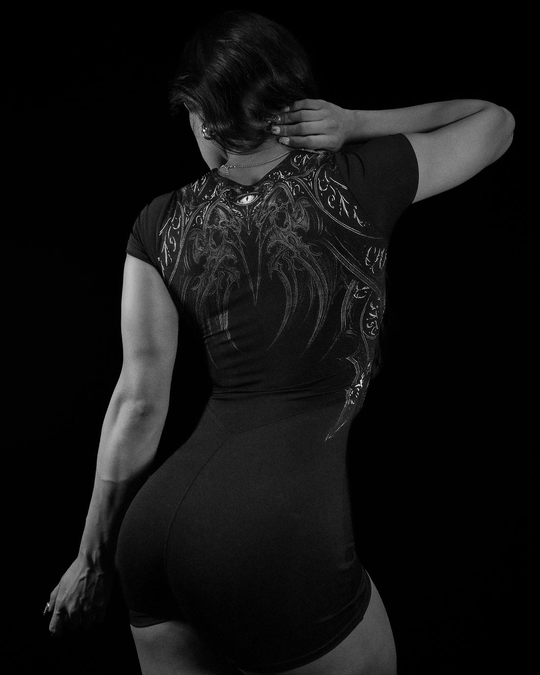 Women's Soulbane Void Tech™ Short Sleeve Bodysuit [VOID BLACK]
