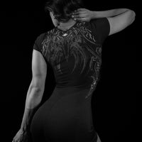 Women's Soulbane Void Tech™ Short Sleeve Bodysuit [VOID BLACK]