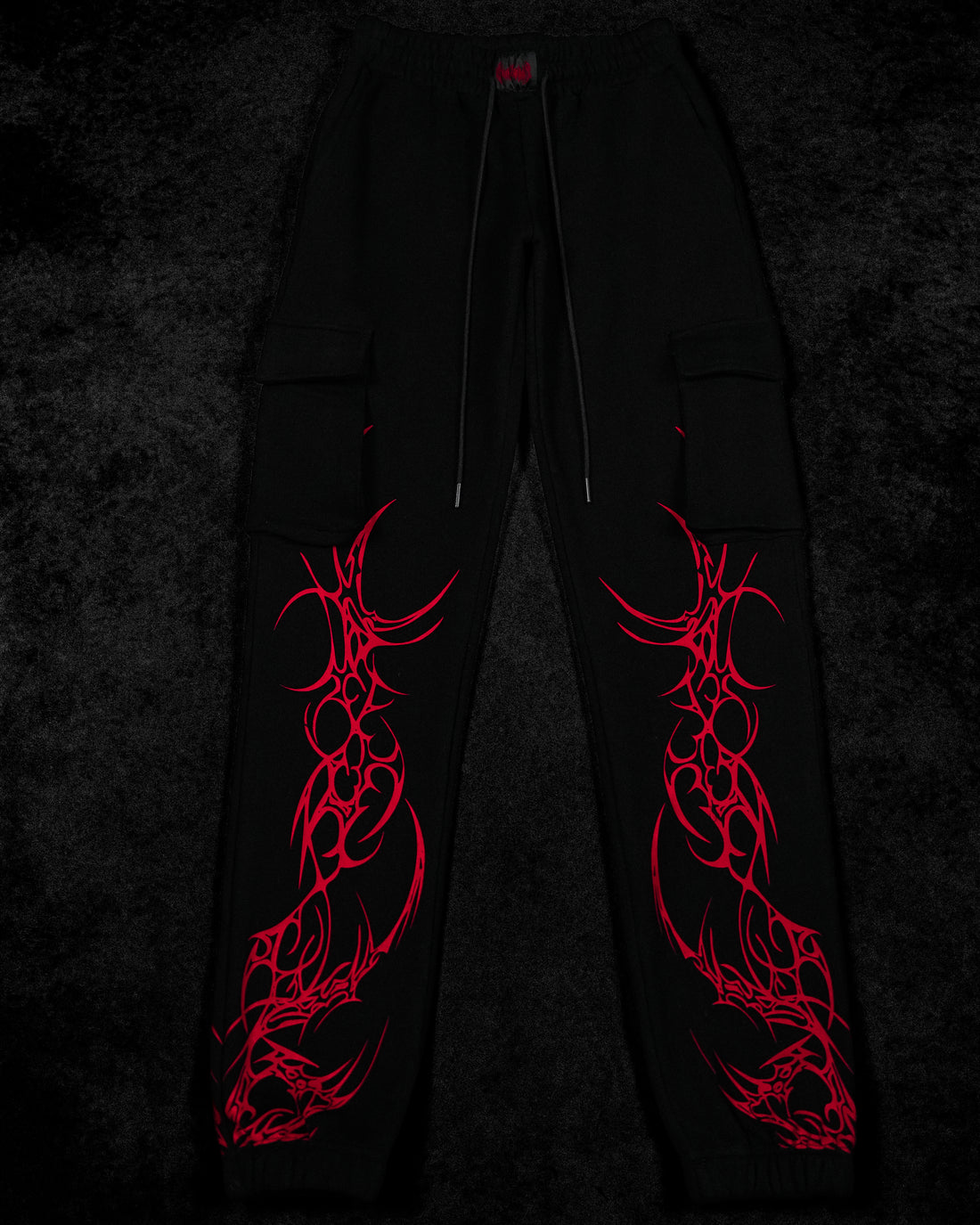 Women's Scarlet Kiss Cargo Sweatpants [NIGHTMARE]