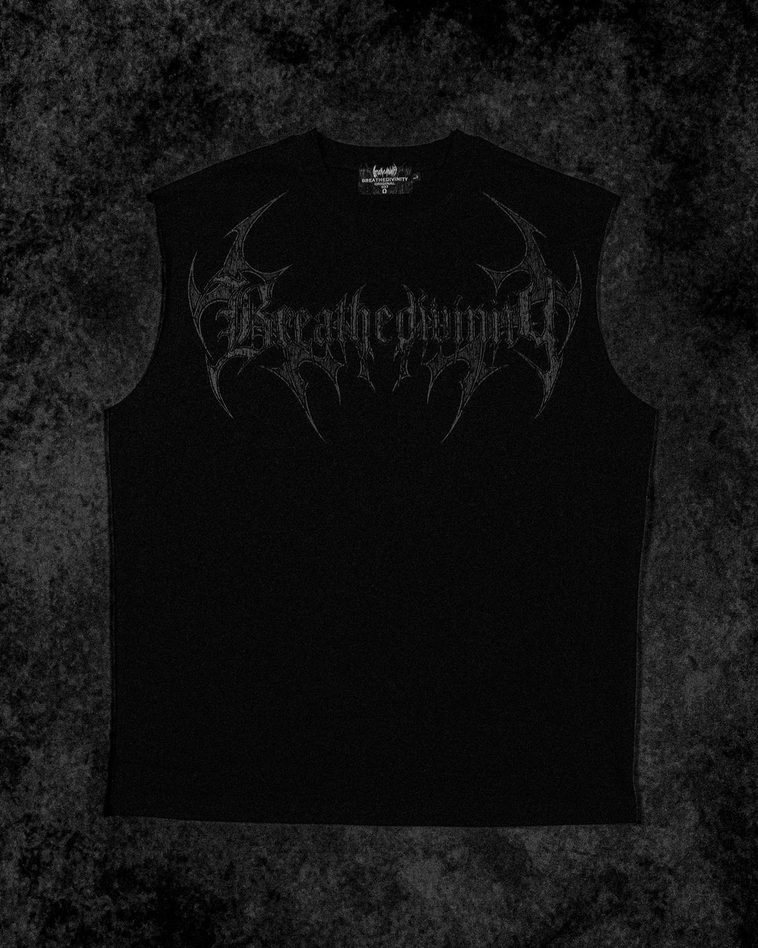 Armored Cut-off Tee [DARKNESS]
