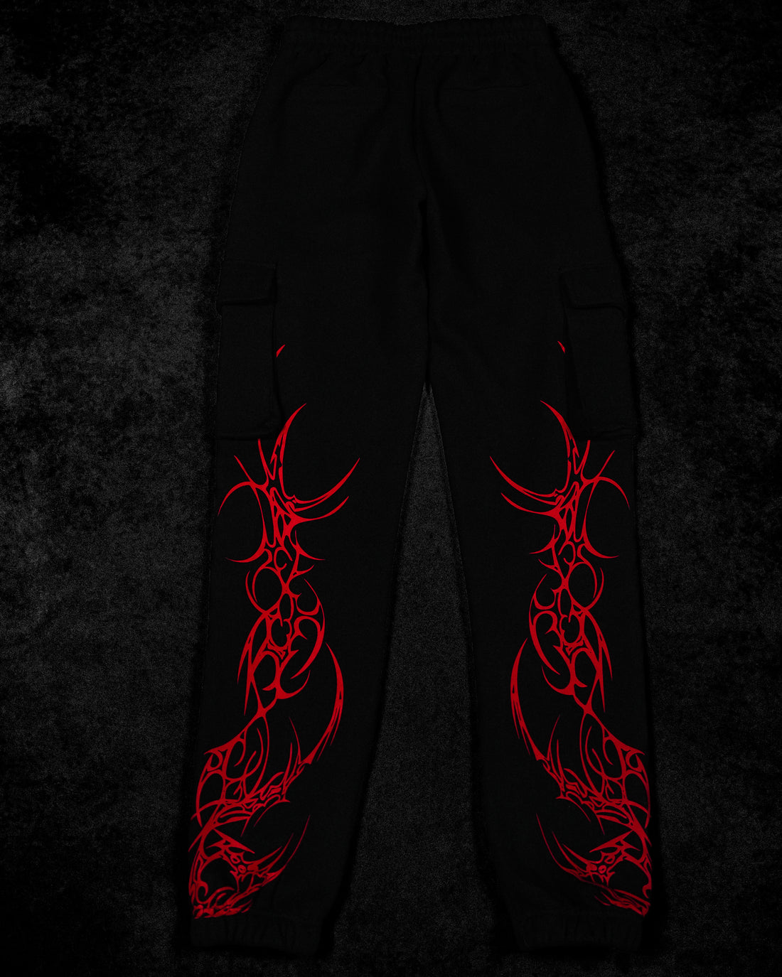 Women's Scarlet Kiss Cargo Sweatpants [NIGHTMARE]