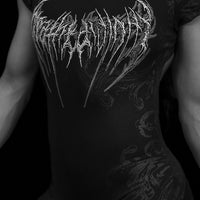 Womens Void Tech™ Boneveil Open Back Bodysuit [VOID BLACK]