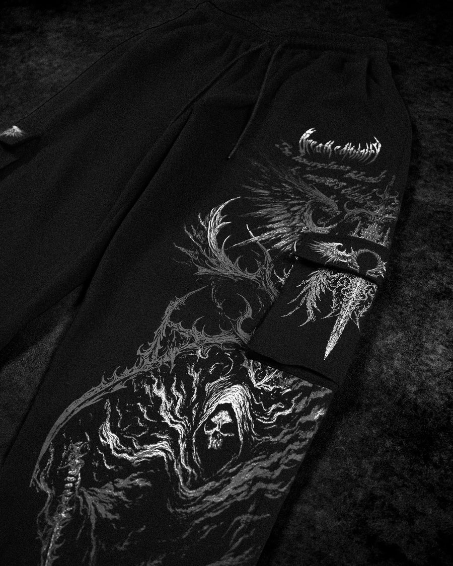 Reapers Blade Uncuffed Luxury Cargos [ASH GRADIENT]
