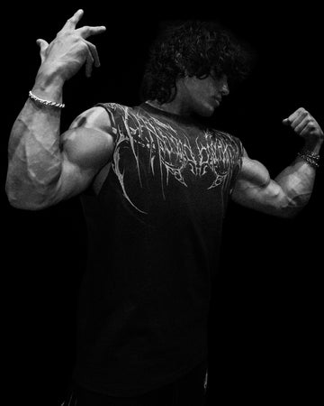 Dark Forge Oversized Cutoff Tee [SMOKE]