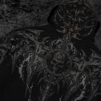 Death Slayer Oversized Zip-up Hoodie [WITHER]