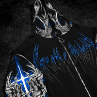 Death Blight Oversized Zip-Up Hoodie [PULSE]