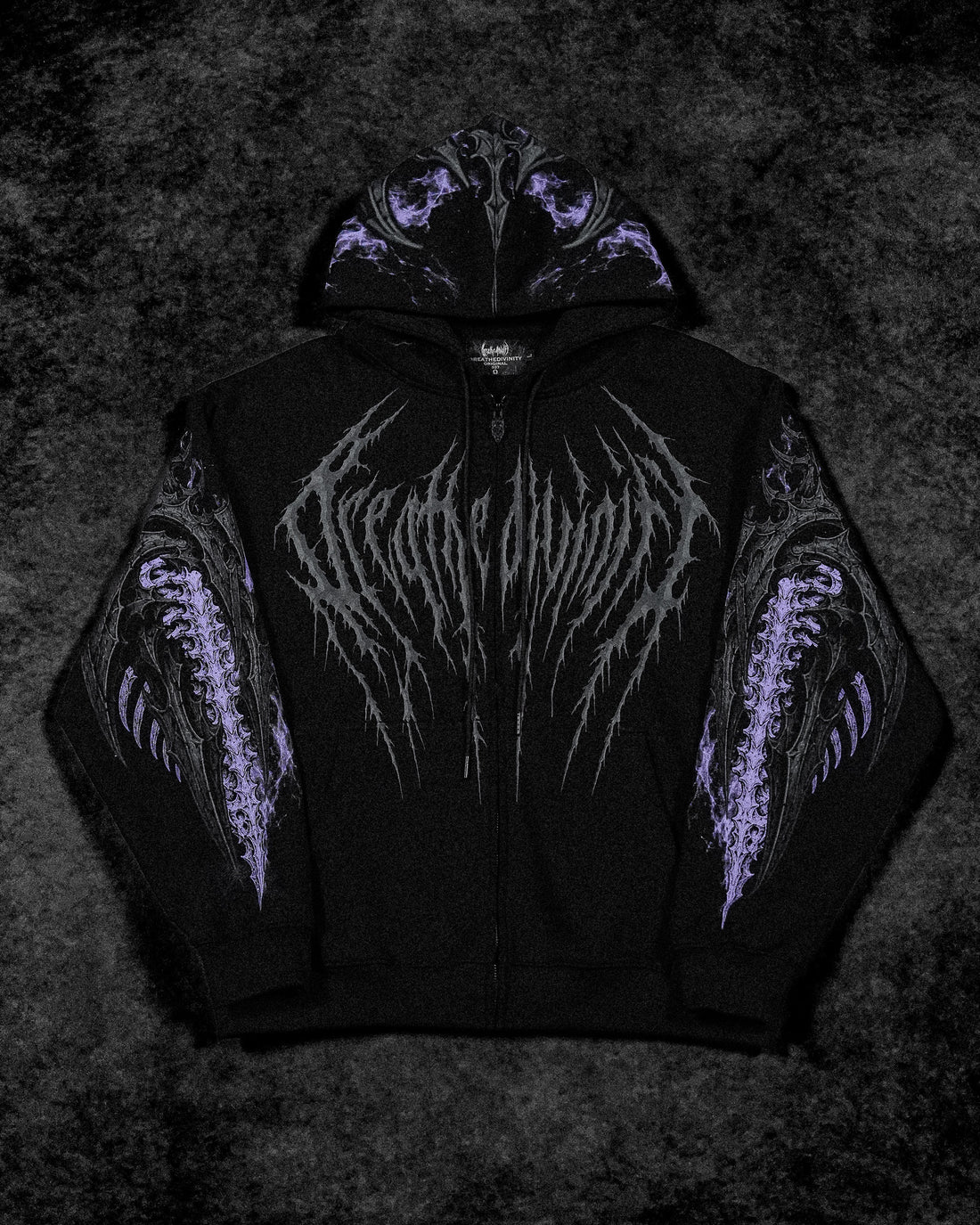 Death Slayer Oversized Zip-up Hoodie [REVENANT]