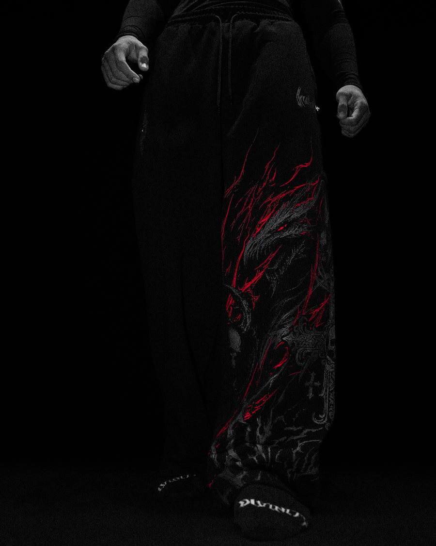 Wyvern Uncuffed luxury sweatpants [NIGHTMARE]