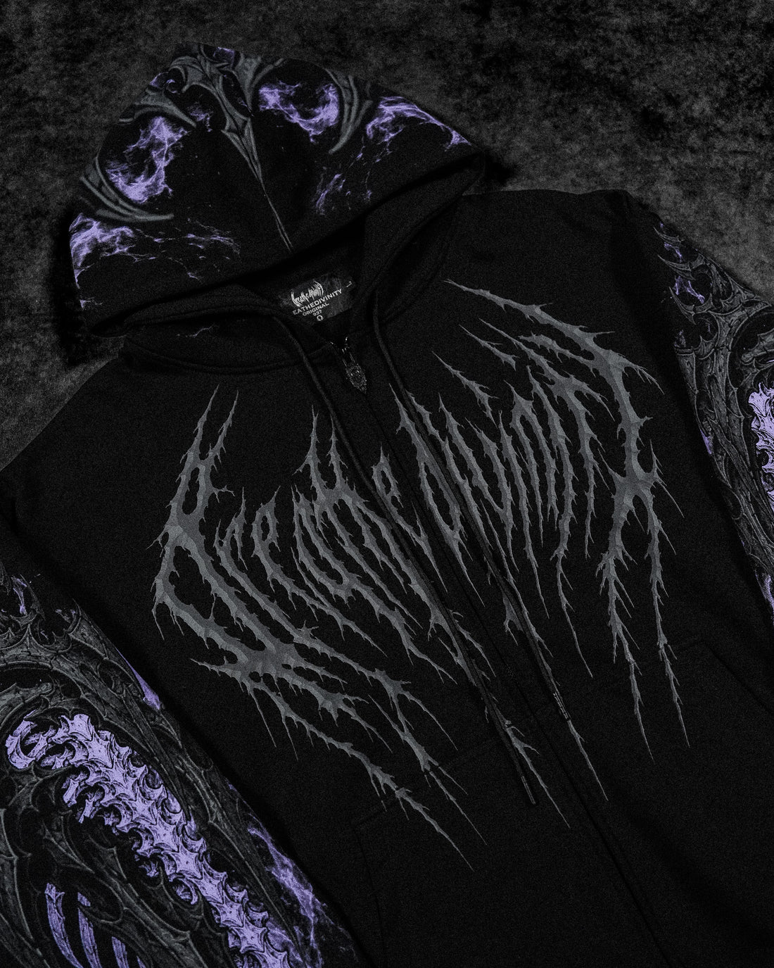 Death Slayer Oversized Zip-up Hoodie [REVENANT]