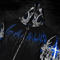 Death Blight Oversized Zip-Up Hoodie [PULSE]