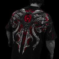 Seraphim Oversized T-SHIRT [HEAVENLY RED]