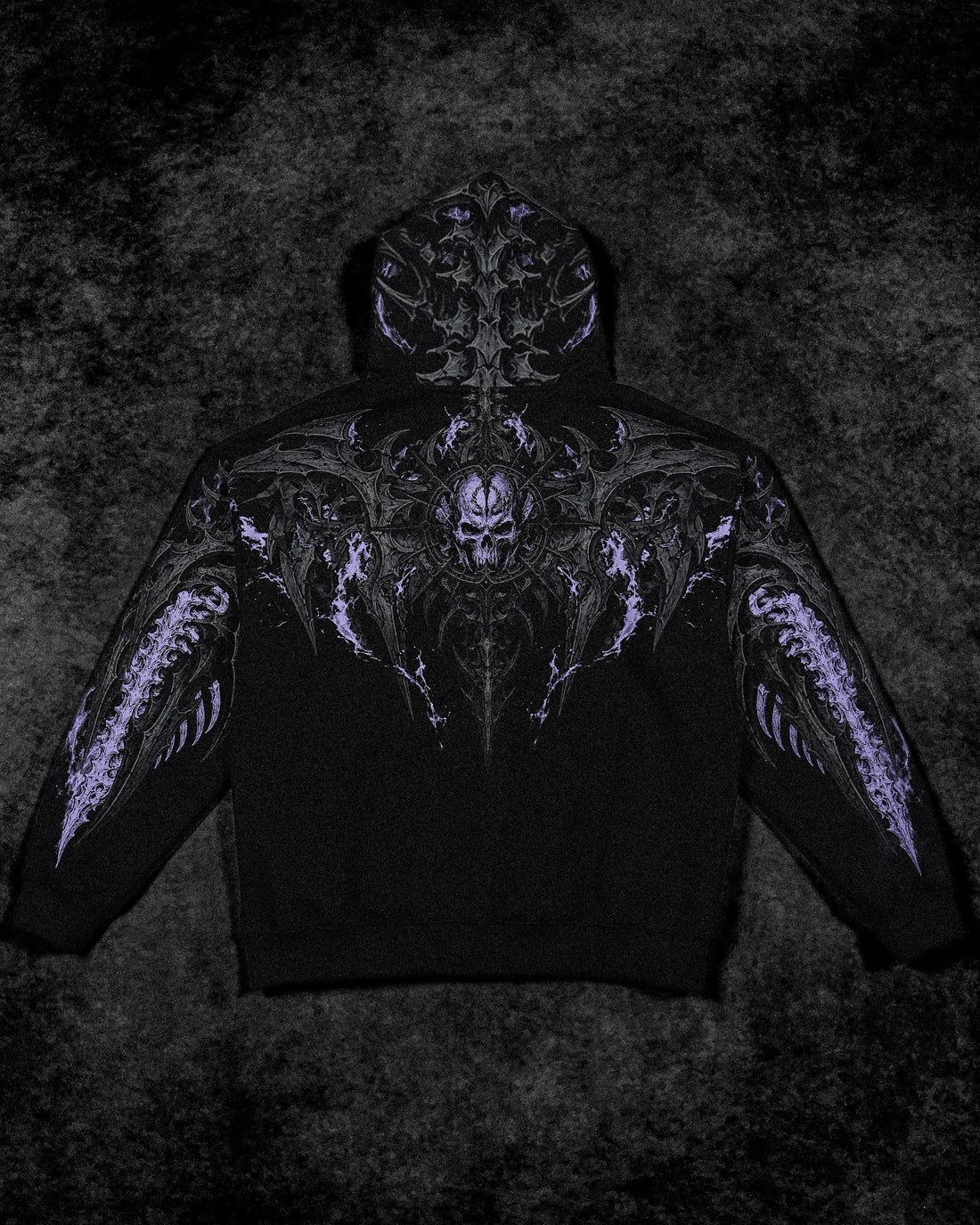Death Slayer Oversized Zip-up Hoodie [REVENANT]