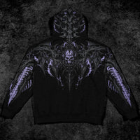 Death Slayer Oversized Zip-up Hoodie [REVENANT]