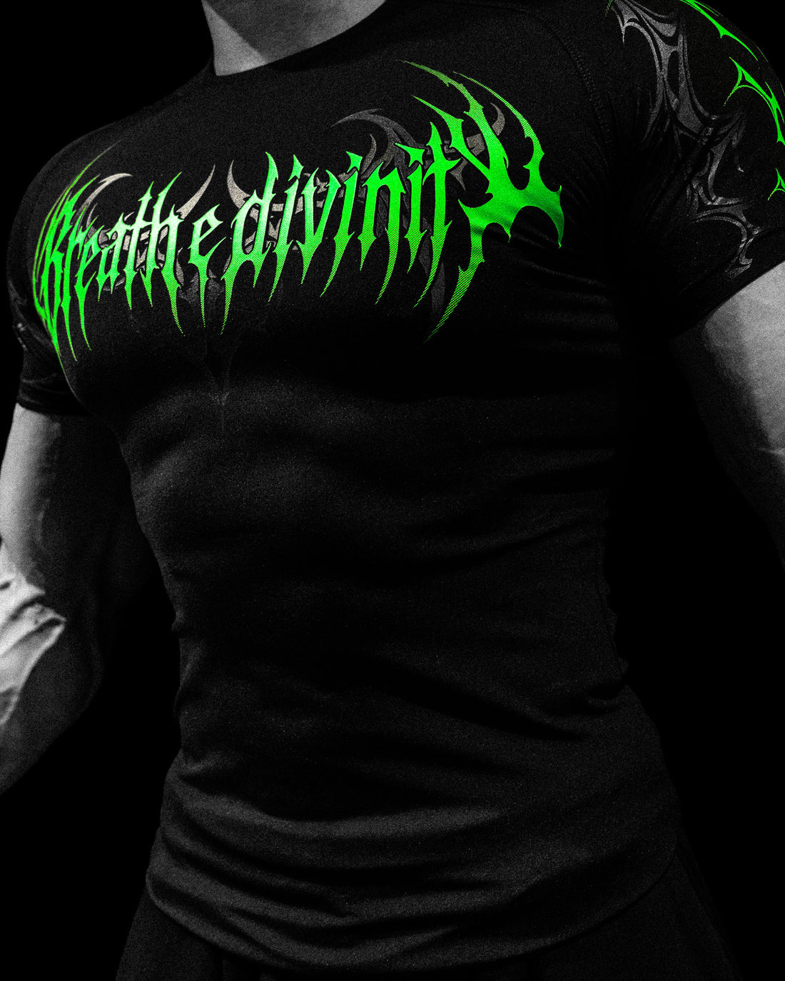 Void Tech™ Phantom X Short Sleeve Compression [GLOW IN THE DARK]