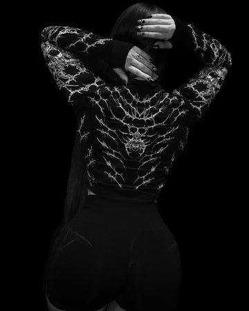 Women's Void Tech™ Widowmaker Zip-up Compression Jacket [VOID BLACK]