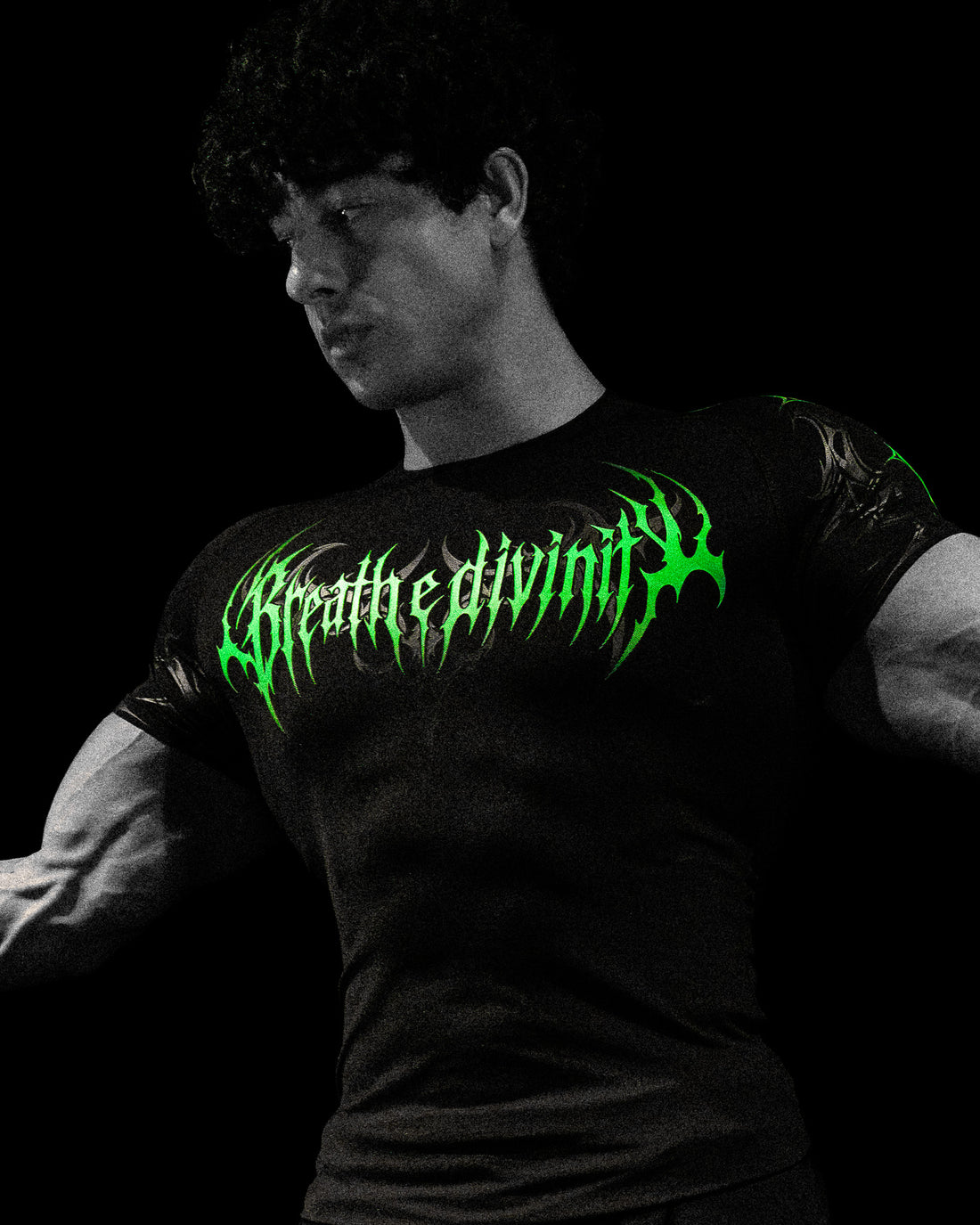 Void Tech™ Phantom X Short Sleeve Compression [GLOW IN THE DARK]