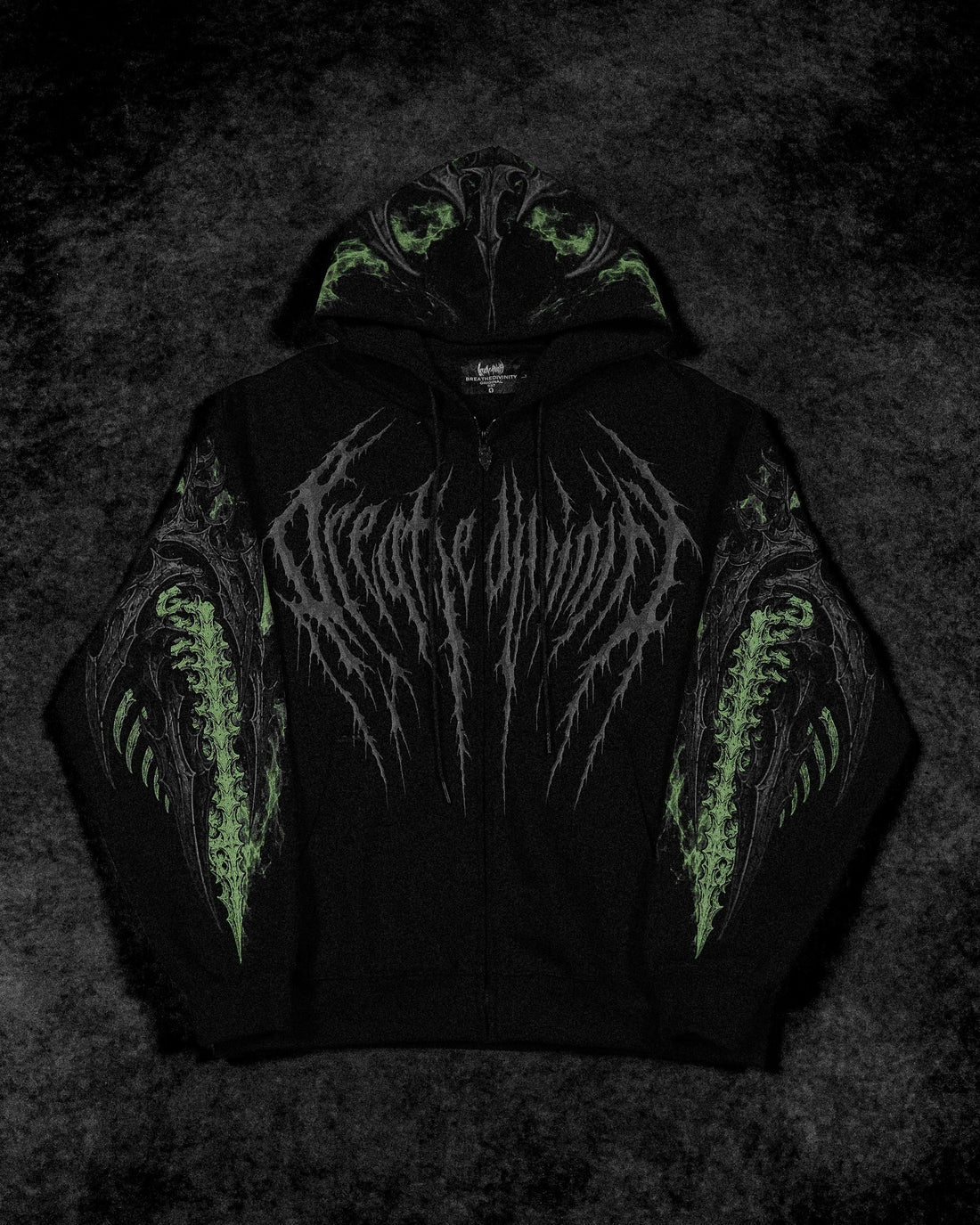 Death Slayer Oversized Zip-up Hoodie [DECAY]